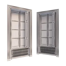 Ave vintage french window